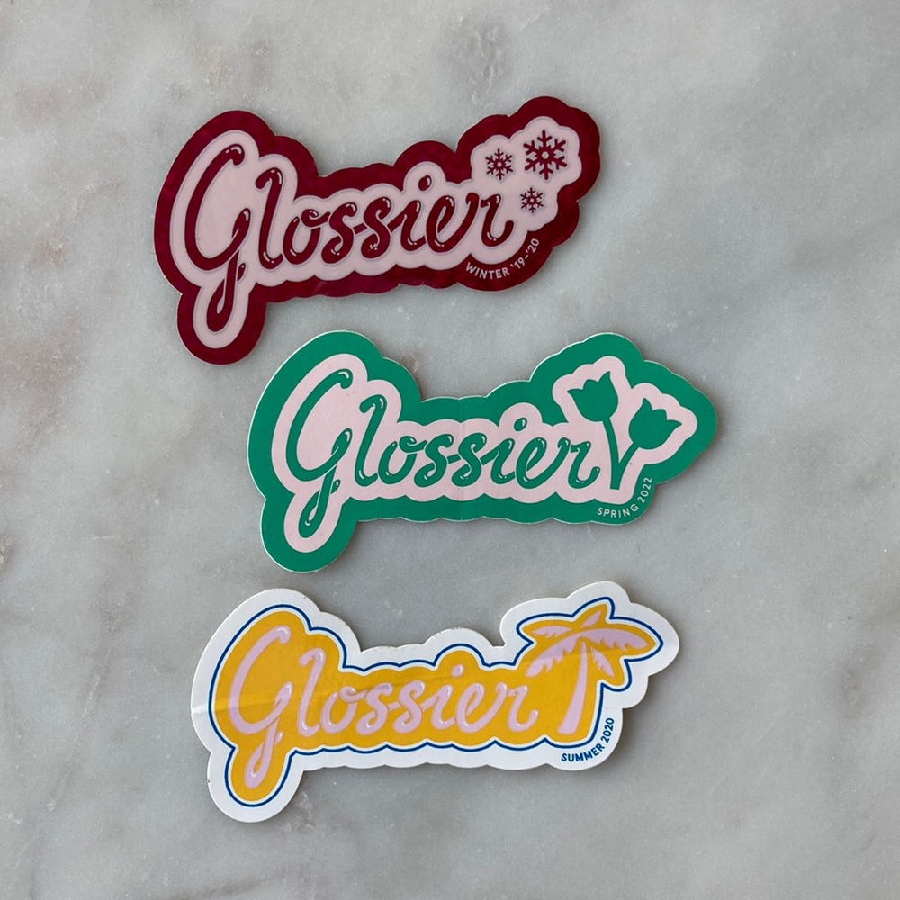 Glossier Stickers
